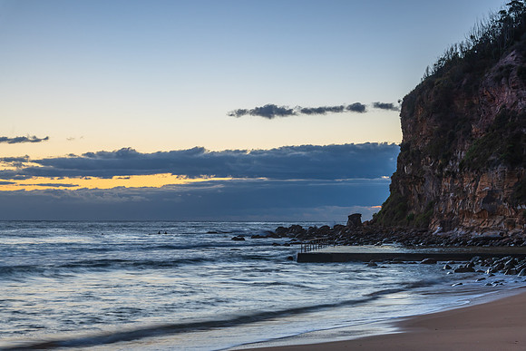 Sunrise at the seaside