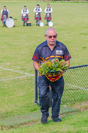 ANZAC Day Service at Picken Oval, Croyden Park - 25 April 2024