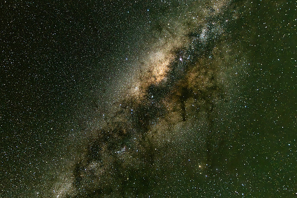 The Night Sky and Milk Way Galaxy