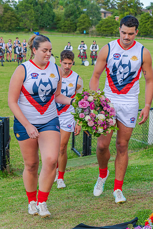 ANZAC Day Service at Picken Oval, Croyden Park - 25 April 2024