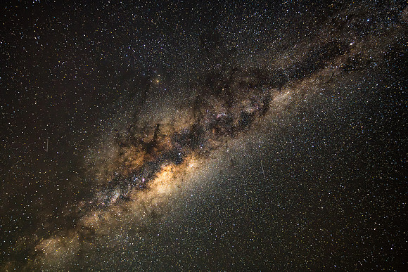 The Milky Way Galaxy on a cold Winter's night