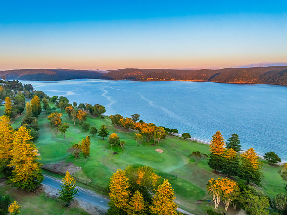 Sunrise over the Pittwater at Palm Beach