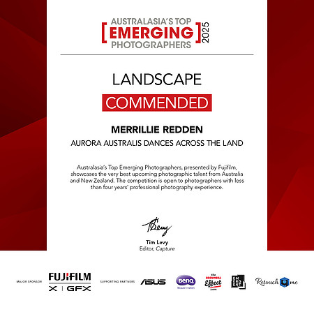 2025 Australasia's Top Emerging Photographers - Commended