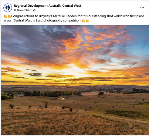 2025 Regional Development Australia Central West - 1st Place