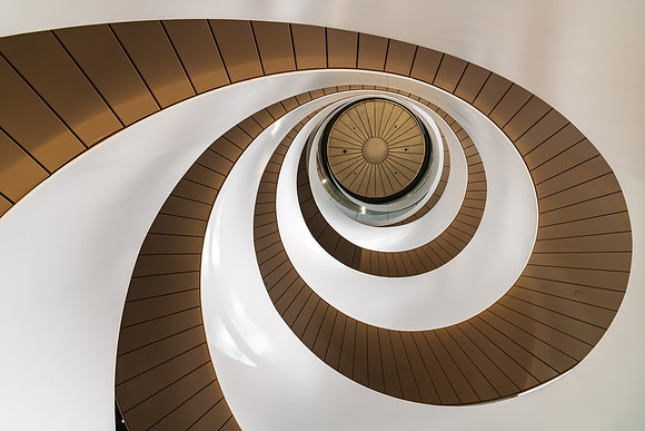The double helix staircase in UTS Central