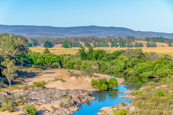 Shoalhaven River and Countryside in the Southern Tablelands