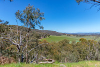 Rural countryside around Glenrowan in Victoria