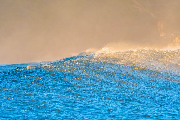 Winter Sunrise and Surfs Up