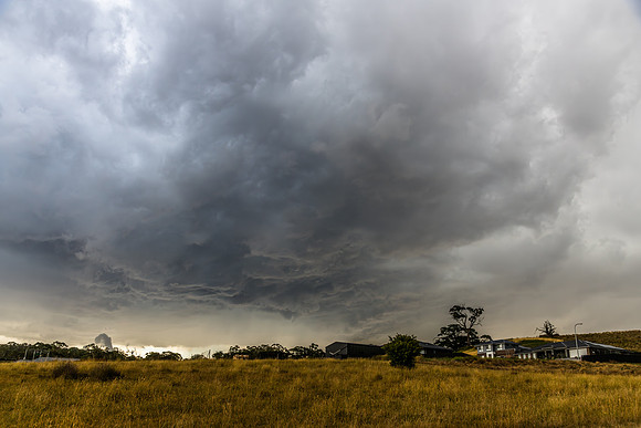 Stormfront Looming Over the Countryside