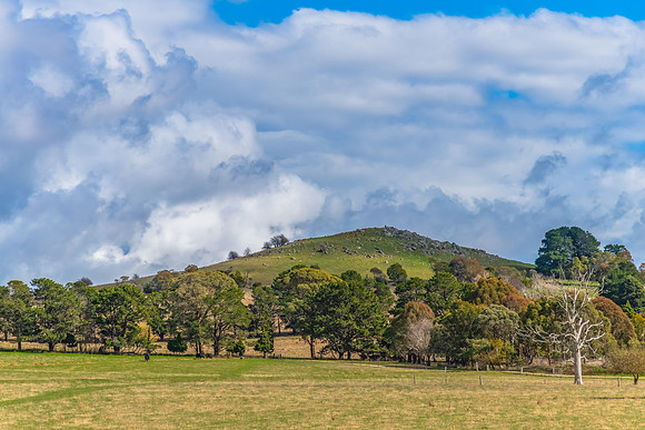 Winter rural landscapes with clouds and countryside views