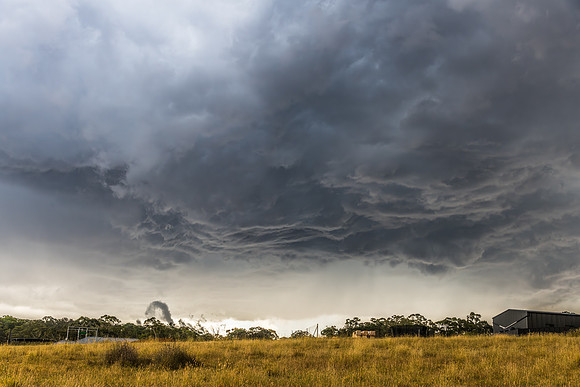 Stormfront Looming Over the Countryside