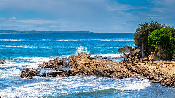 Scenic seascape views at Bermagui