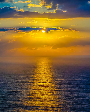 Aerial sunrise views over Bombo Beach at Kiama