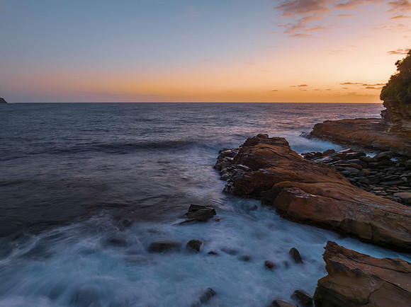 Coastal Sunrise Seascape