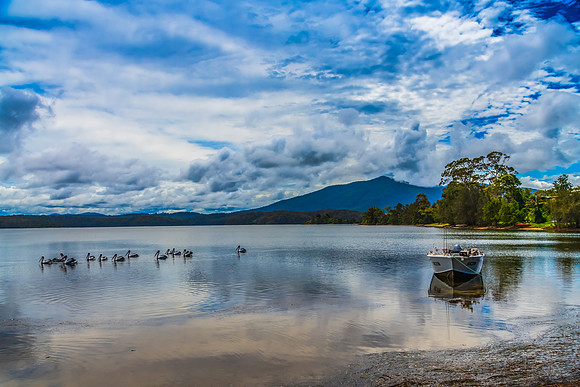 After the rain at Wallaga Lake