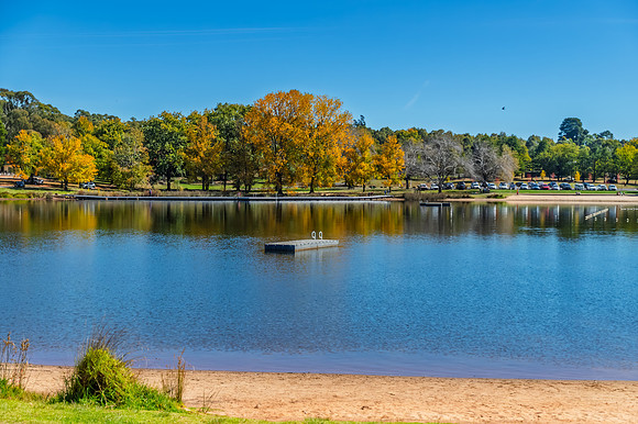 Autumn Day at Lake Canobolas