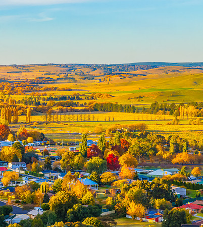Autumn Golden Hour over the Blayney Countryside