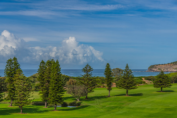 Green Fairways and Blue Skies at Mona Vale Golf Course