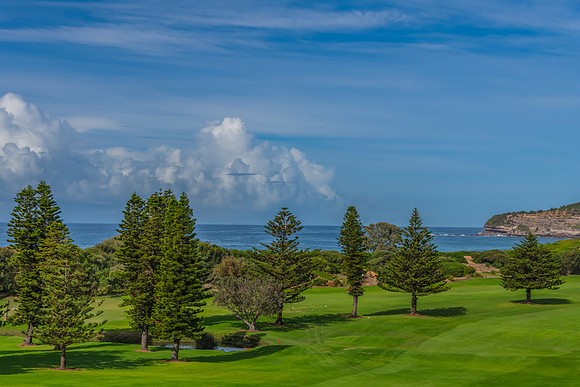 Green Fairways and Blue Skies at Mona Vale Golf Course