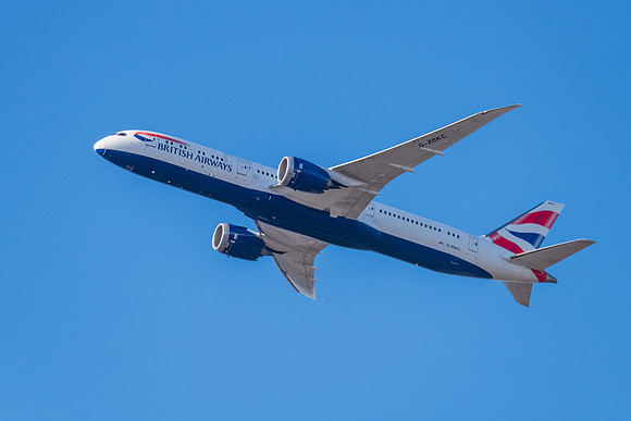G-ZBKC - Boeing 787-9 Dreamliner - British Airways flying in the