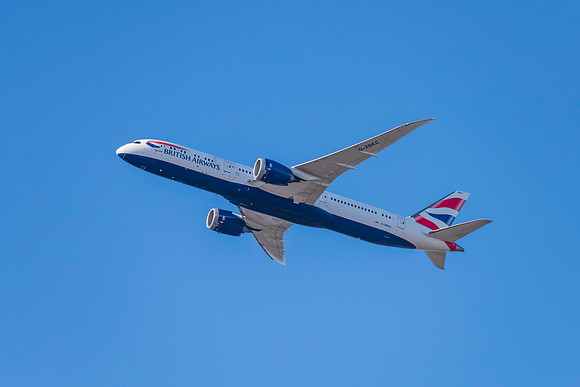 G-ZBKC - Boeing 787-9 Dreamliner - British Airways flying in the
