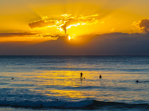 Coastal Sunrise on a Winter Morning