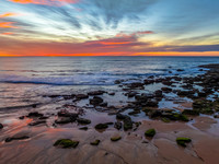 Colourful High Cloud Sunrise at the Seaside