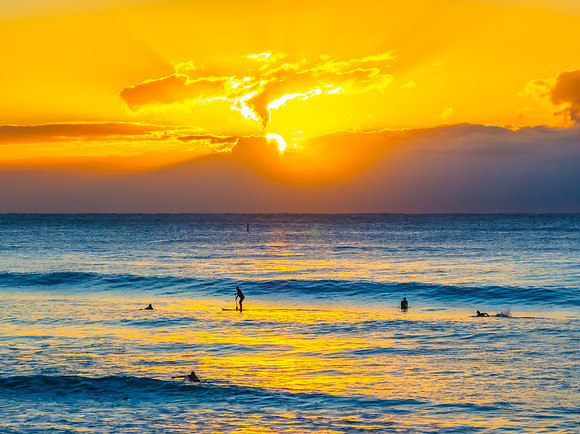 Coastal Sunrise on a Winter Morning