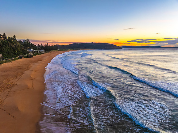 Coastal Sunrise on a Winter Morning