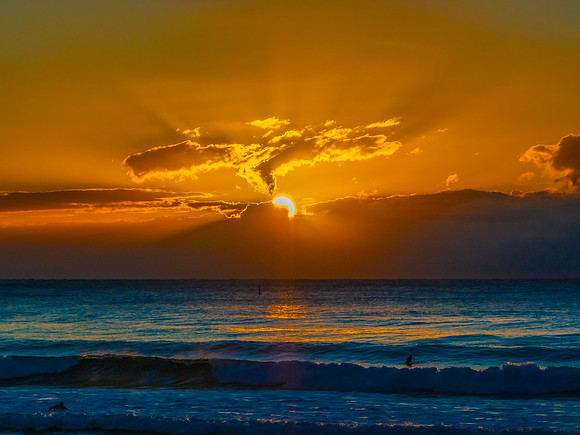 Coastal Sunrise on a Winter Morning