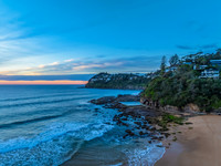 Colourful High Cloud Sunrise at the Seaside