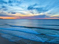 Colourful High Cloud Sunrise at the Seaside