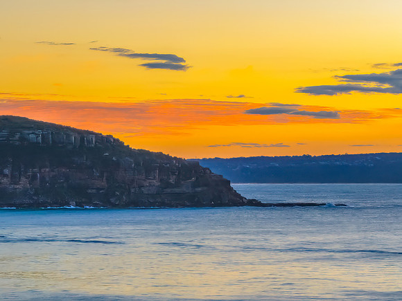 Coastal Sunrise on a Winter Morning