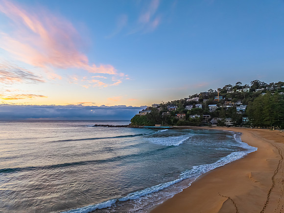 Coastal Sunrise on a Winter Morning