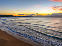 Coastal Sunrise on a Winter Morning