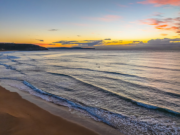 Coastal Sunrise on a Winter Morning