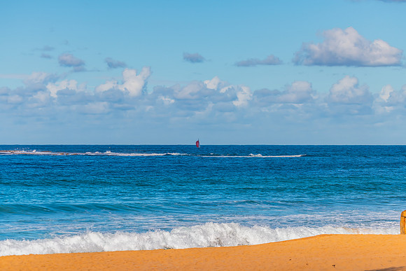 A Quiet Winter's Day at Newport Beach
