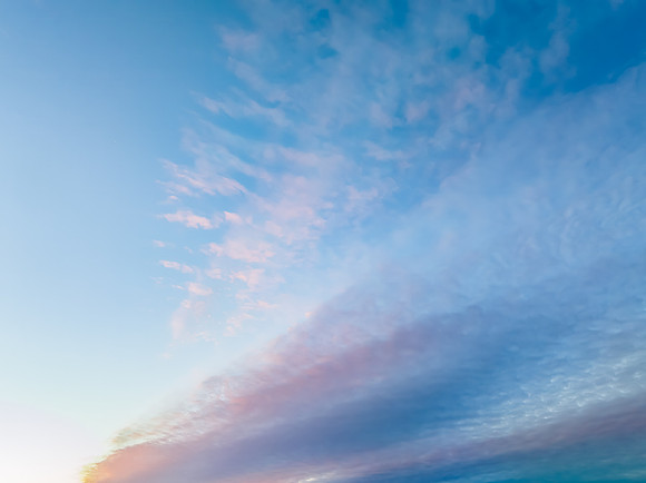 Sunset Sky With Clouds