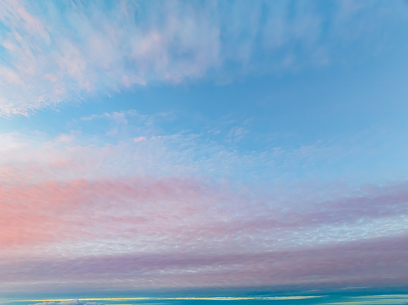 Sunset Sky With Clouds