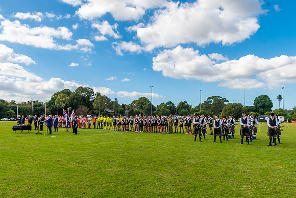 ANZAC Day Service at Picken Oval, Croyden Park - 25 April 2023