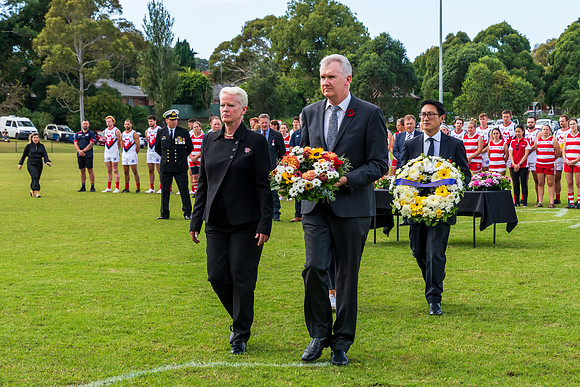 ANZAC Day Service at Picken Oval, Croyden Park - 25 April 2023