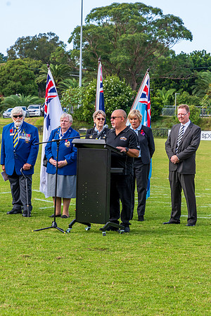 ANZAC Day Service at Picken Oval, Croyden Park - 25 April 2023
