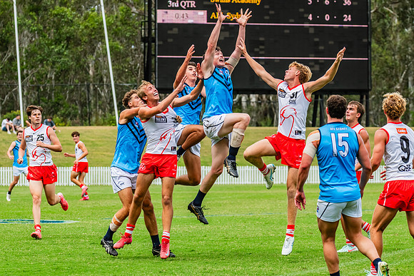 Men's U22 AFL Sydney v U18 Sydney Swans Academy
