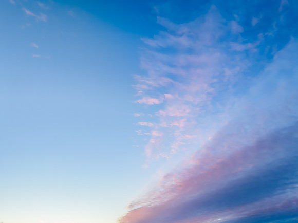 Sunset Sky With Clouds