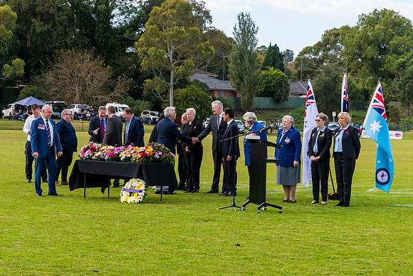 ANZAC Day Service at Picken Oval, Croyden Park - 25 April 2023