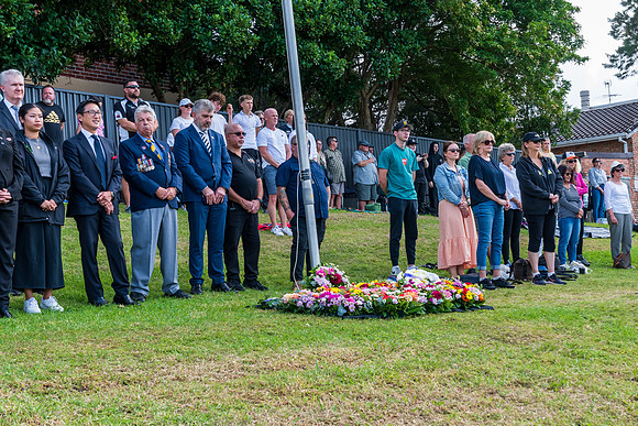 ANZAC Day Service at Picken Oval, Croyden Park - 25 April 2023