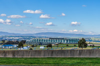 Scenic views across Mount Panorama and the Bathurst racing circu