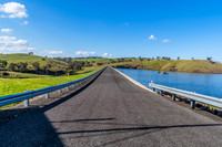 Calm Waters and Rural Hills at Chifley Dam