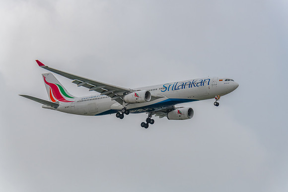 4R-ALP - Airbus A330-343 - SriLankan Airlines in the cloudy afte
