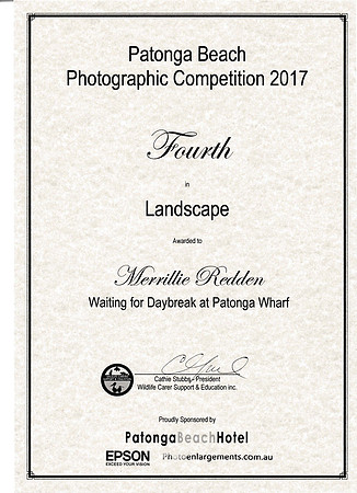 2017 Patonga Beach Photographic Competition - Fourth Place